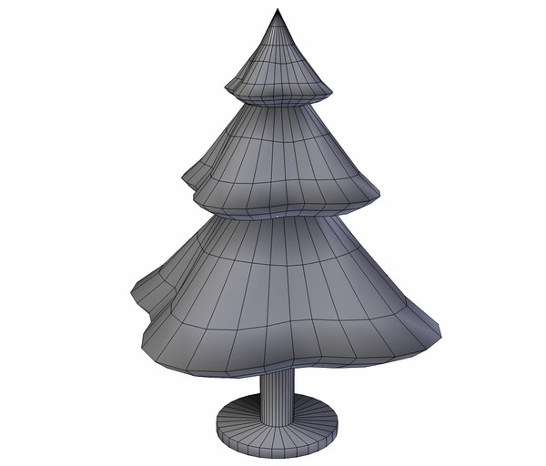 3d blend decorative glass christmas tree - Glass Tree Decoration by MasterLetch